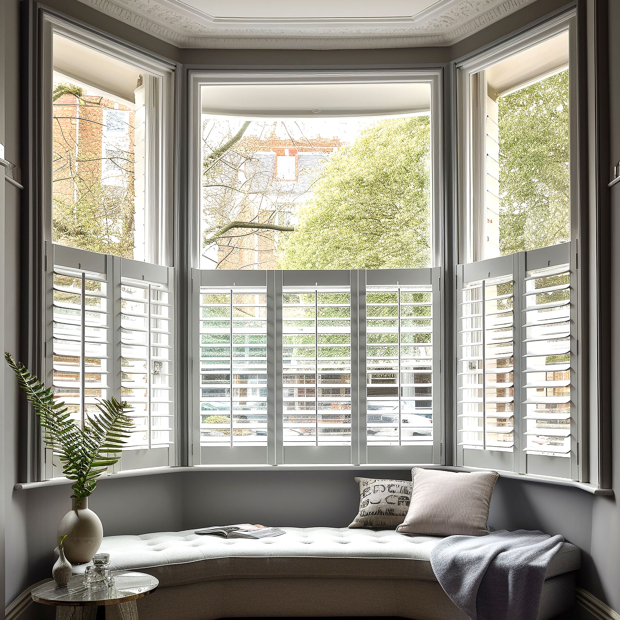 Café style shutters example 5
